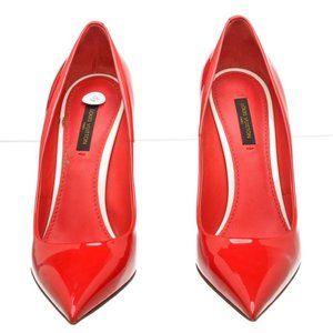 LOUIS VUITTON Red Eyeline Pumps